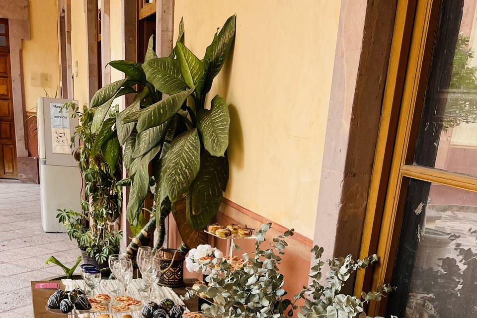 Mesa dulce y salada