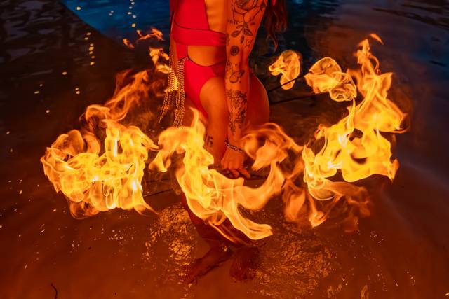 Show de fuego