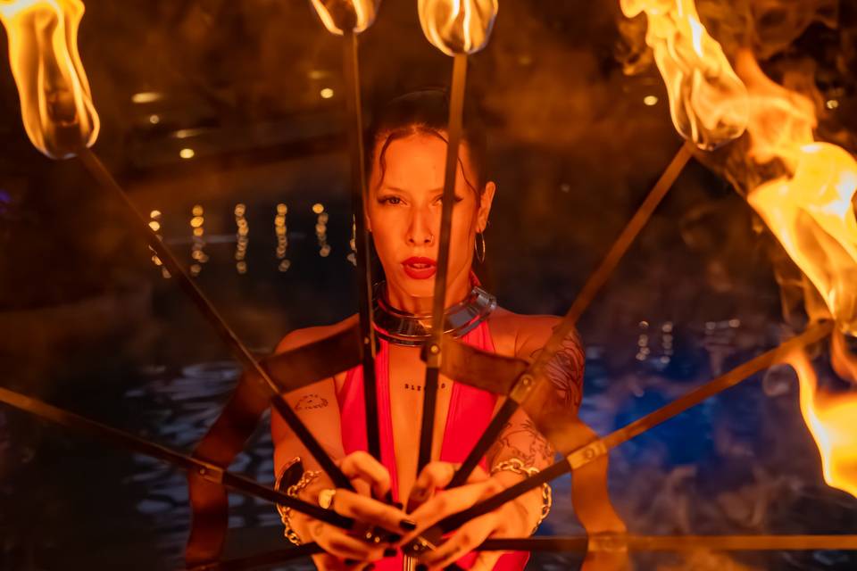 Show de fuego