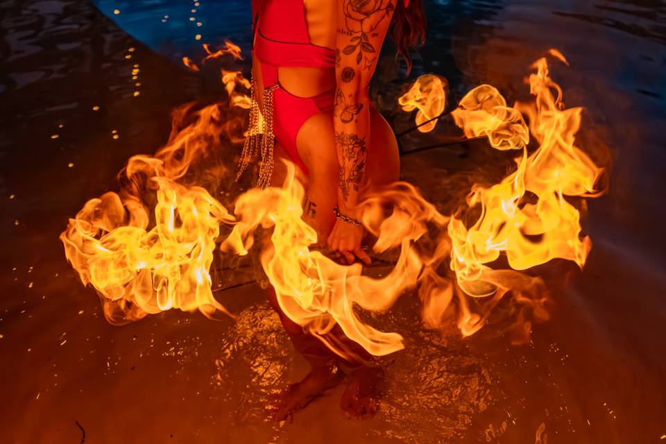Show de fuego