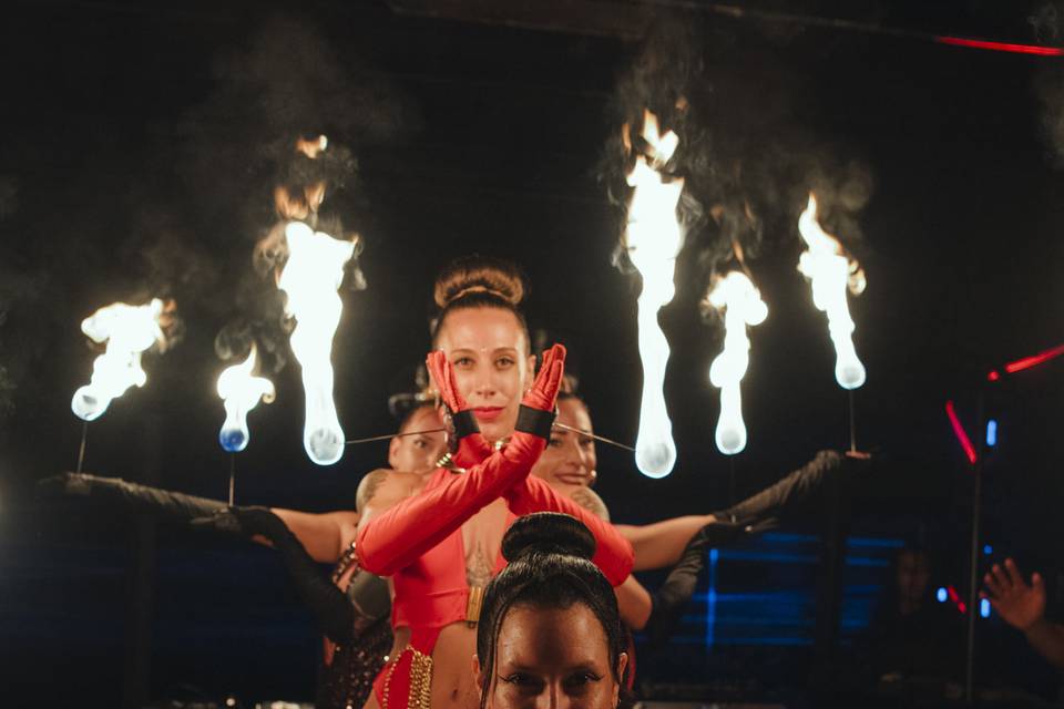 Show de fuego