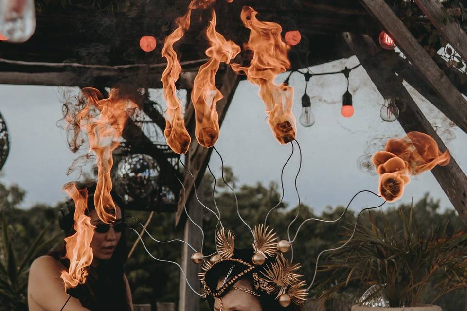 Show de fuego