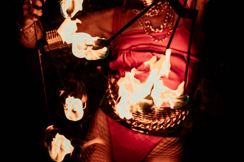 Show de fuego
