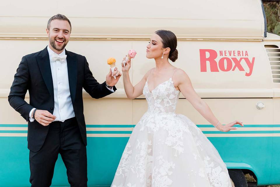 Combi de helados para bodas