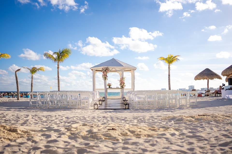 Ceremonia en playa