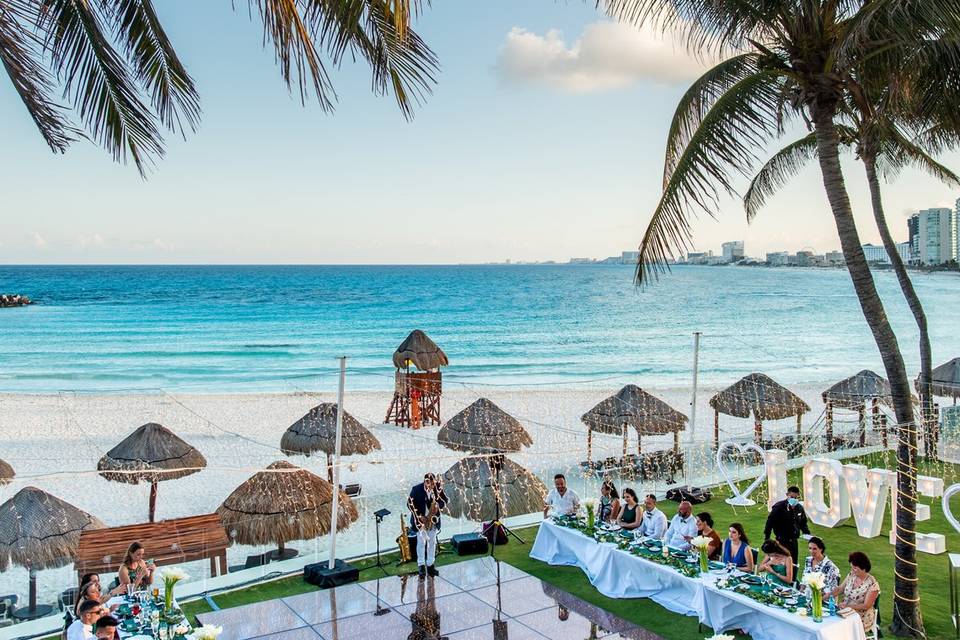 Boda Krystal Grand Cancún