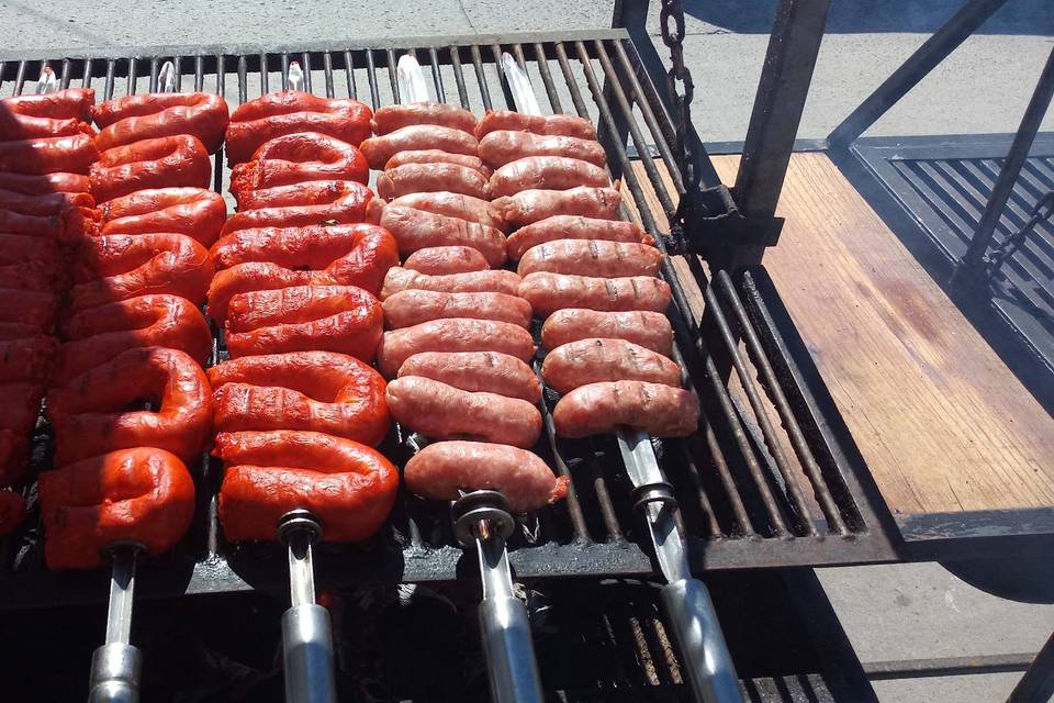 Chorizo español y argentino