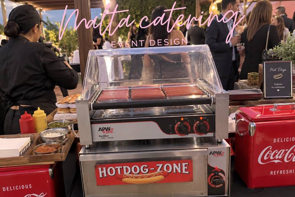 Tornaboda de hot dogs