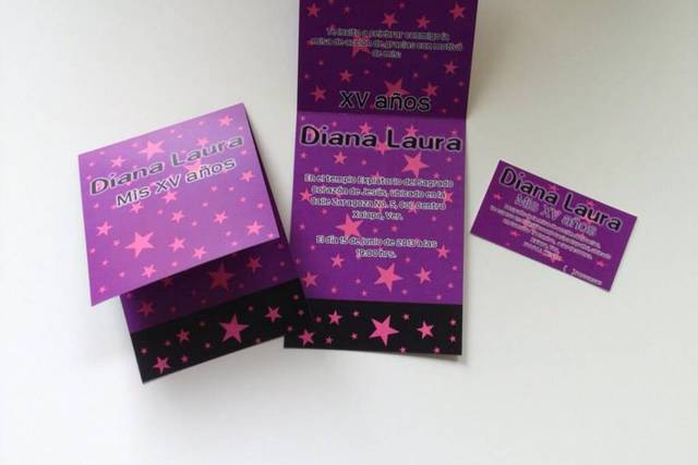 Invitación estrellada