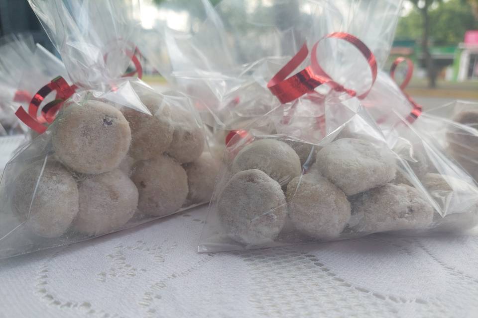 Besos de nuez o almendras