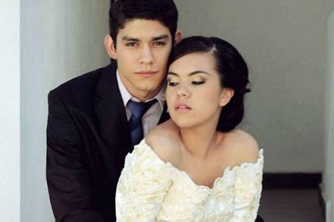 Foto de los novios