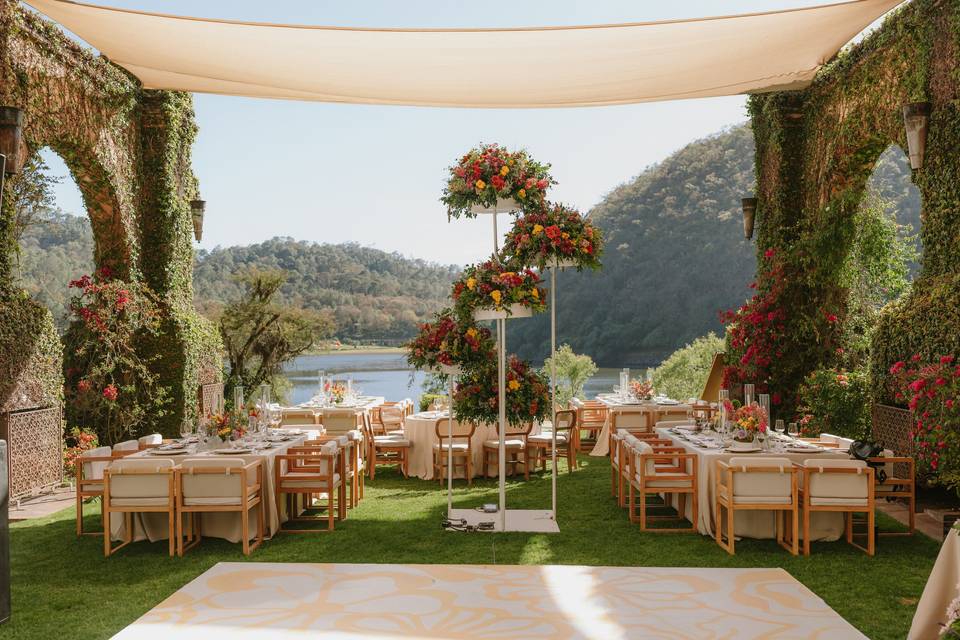Boda destino lago