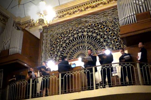 Misa coro, instrumentos y órga