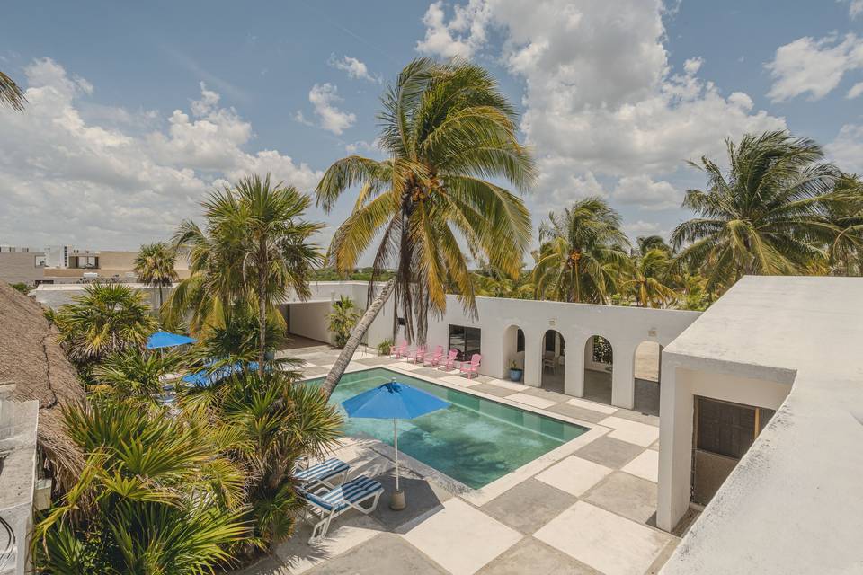 Area de piscina