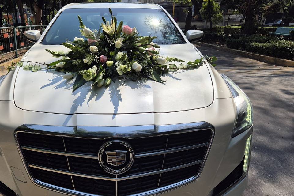 Cadillac CTS - Arreglo Floral