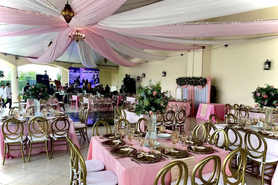 Decoración Rosa
