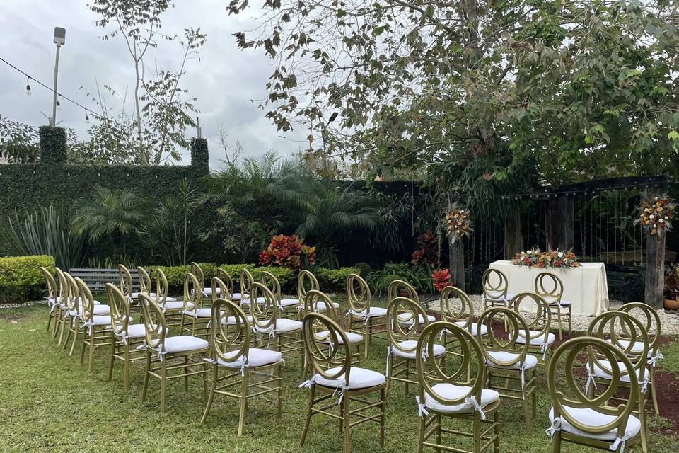 Área de ceremonia