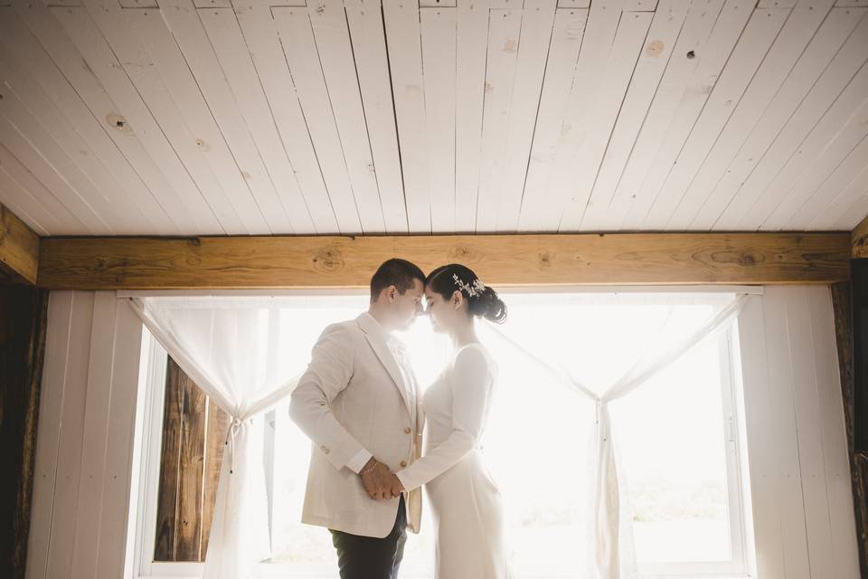 Boda en Japoneza Retreat