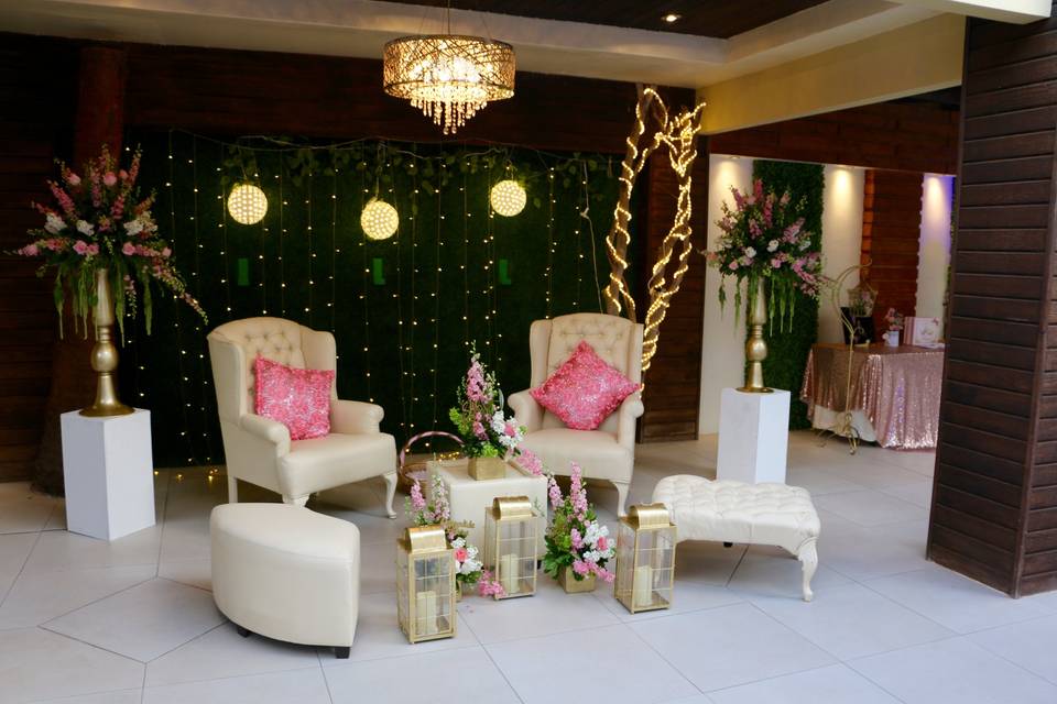 Lounge para quinceañera