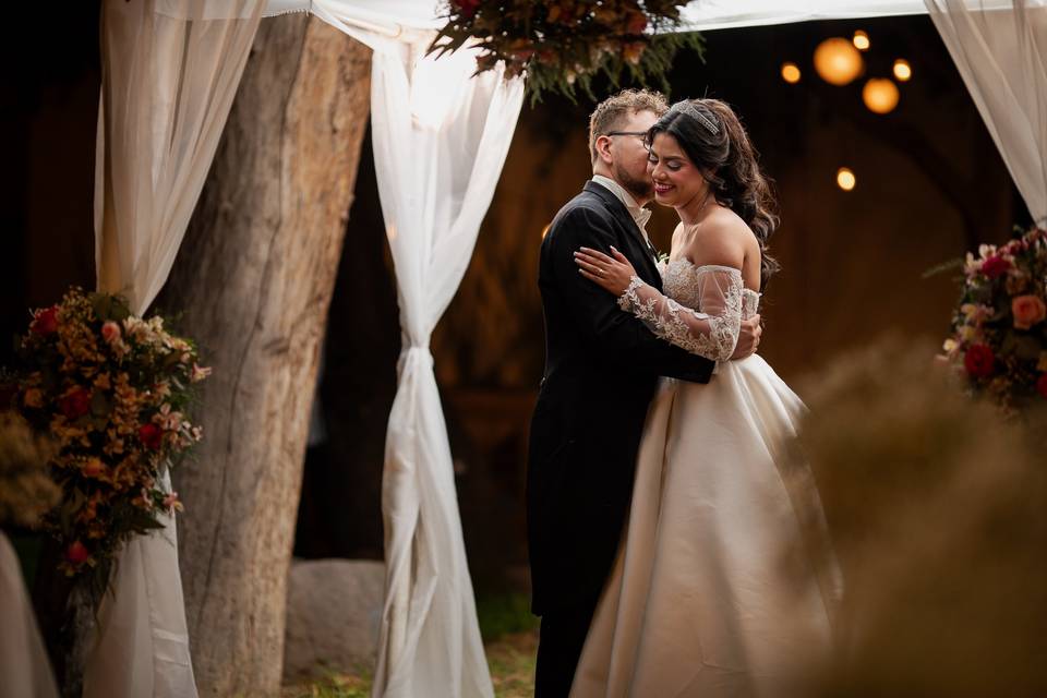 Retrato de fotos para eventos nupciales