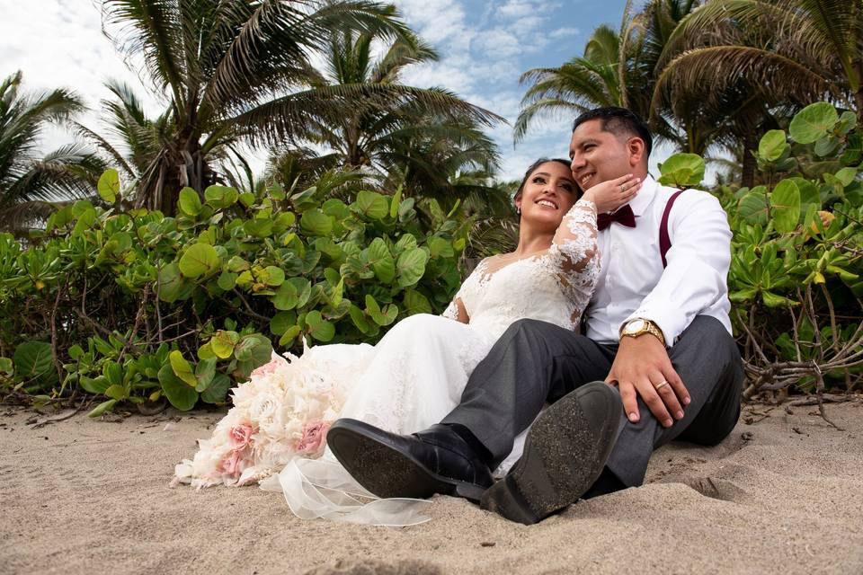 Retrato de fotos para eventos nupciales