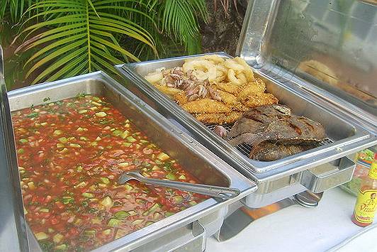 Buffet de mariscos