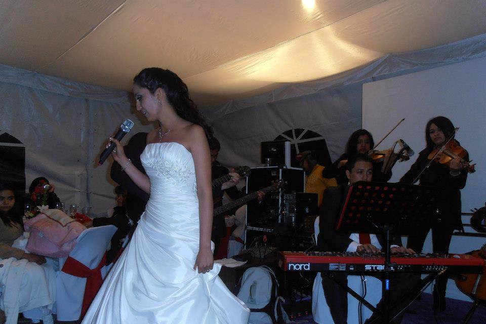 Acompañando a la novia