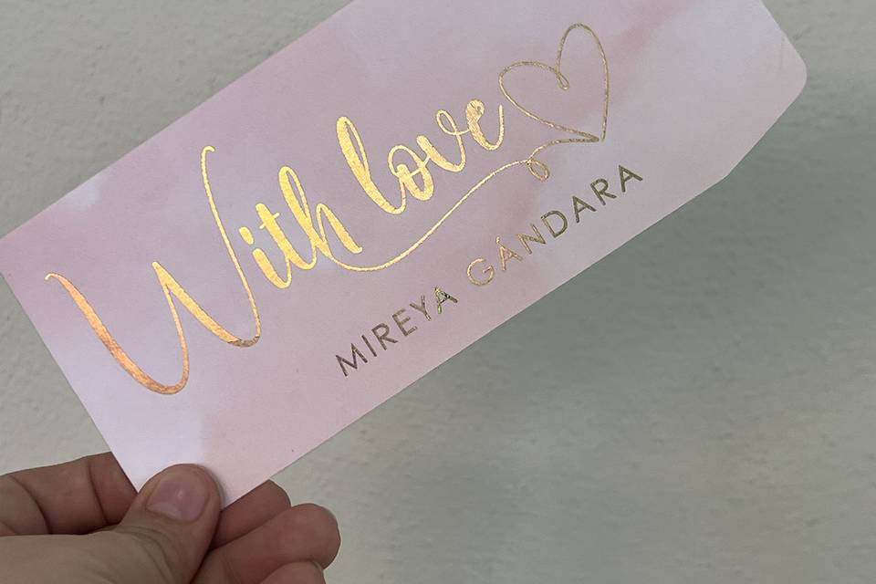 Sobre personalizado