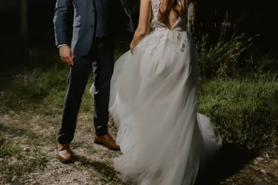 Boutonniere y corona