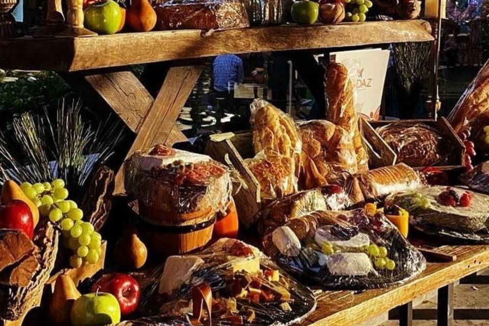 Barras de frutas bosque