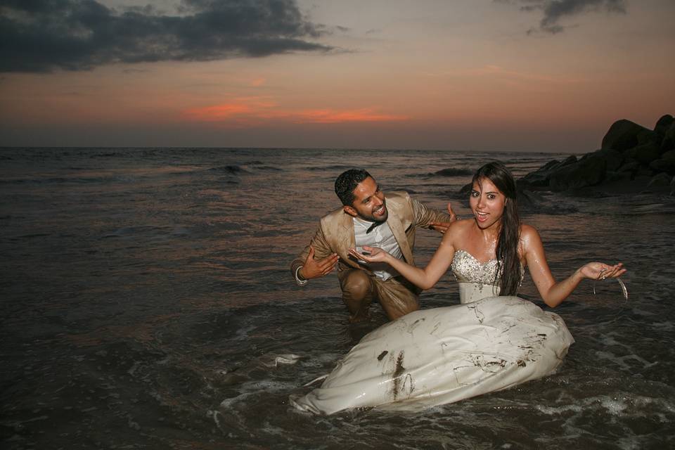 Trash the dress