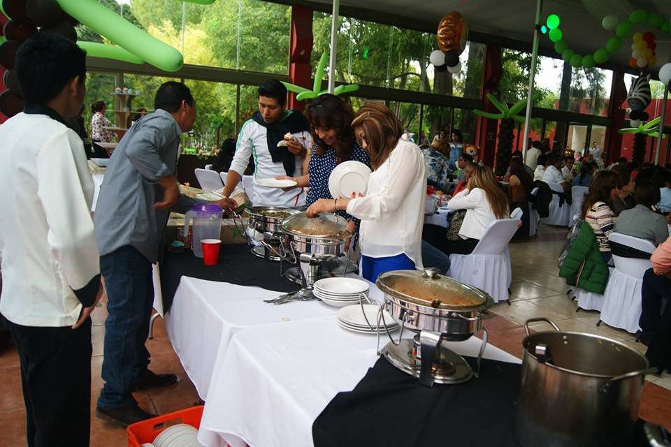 Cocina tipo buffet