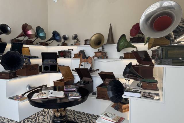 Exhibición de Gramófonos
