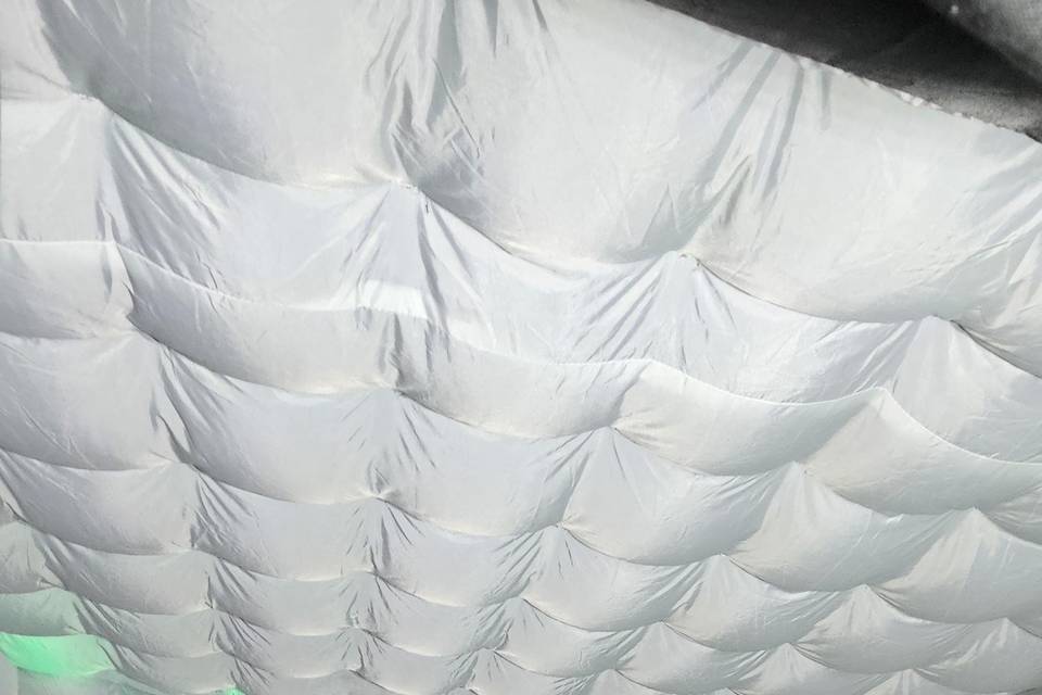 Inflable con luz led