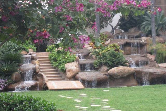 Hermoso jardín exclusivo