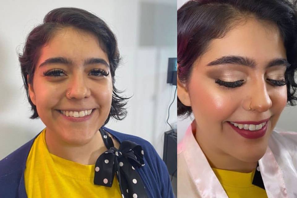 Maquillaje de social