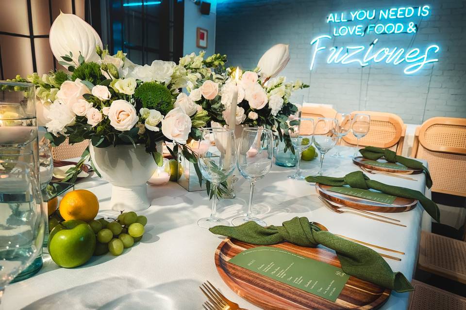Decoración de mesa
