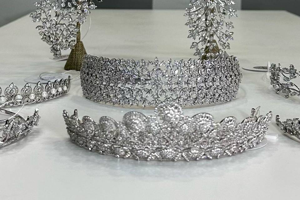 Tiaras y tocados