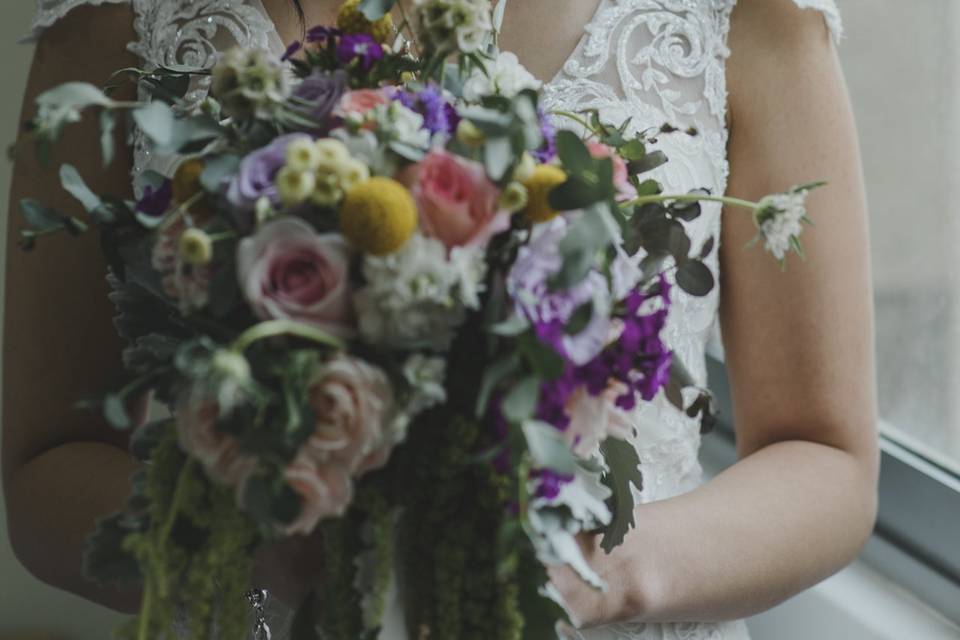 Preparativos de la novia