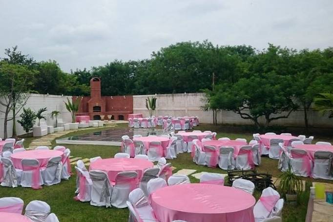 Evento en el jardín