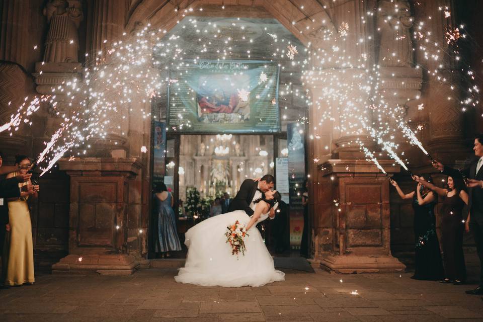 Salida de novios