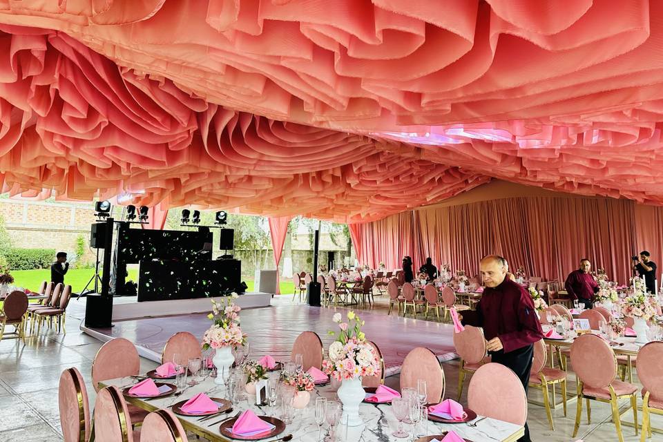 Encortinado de figuras