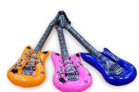 Guitarra inflable