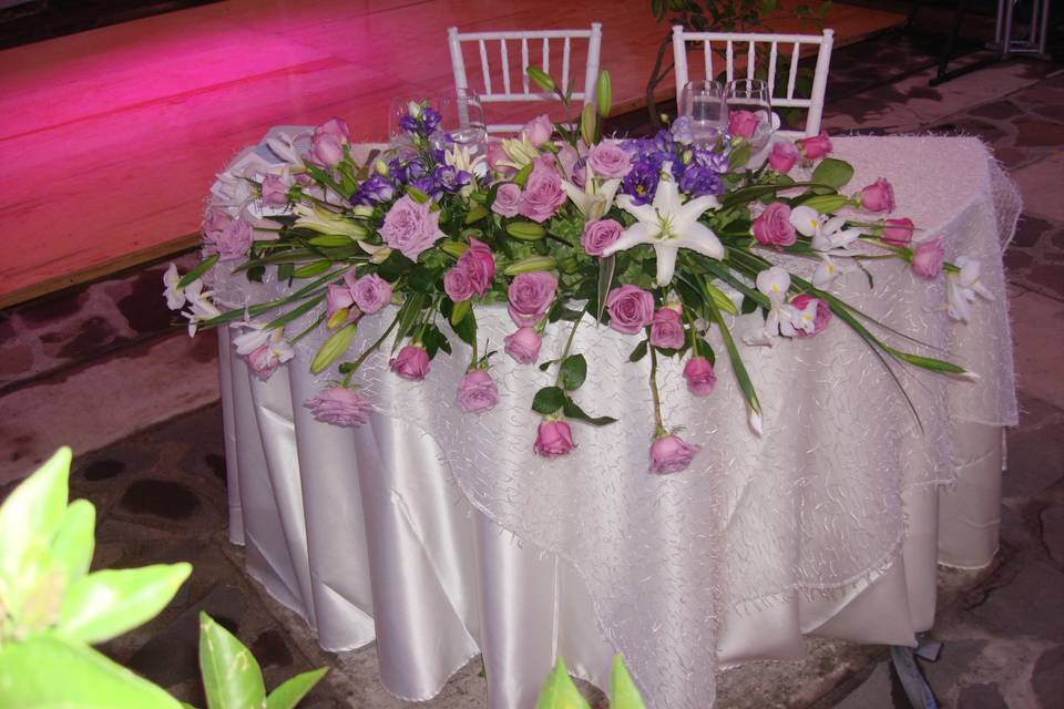 Mesa de novios