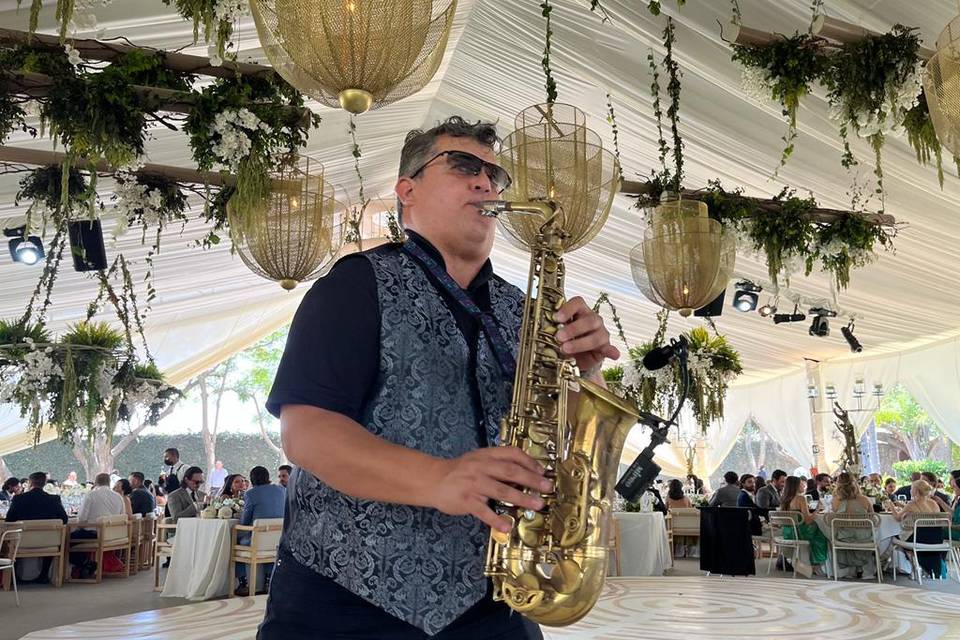 Sax para la cena