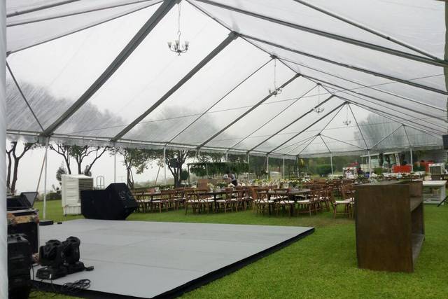Toldo transparente 12x30