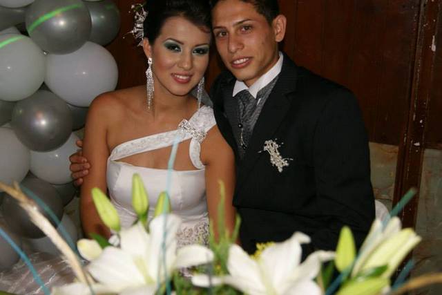 Foto de los novios