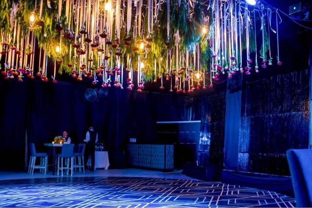 Decorado en pista de baile