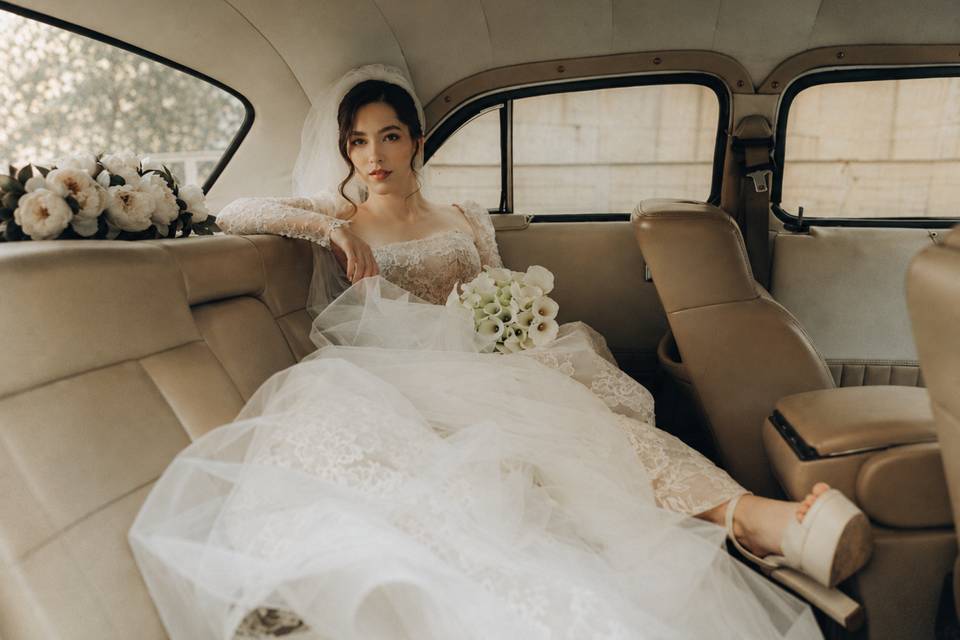 Getting ready de la novia