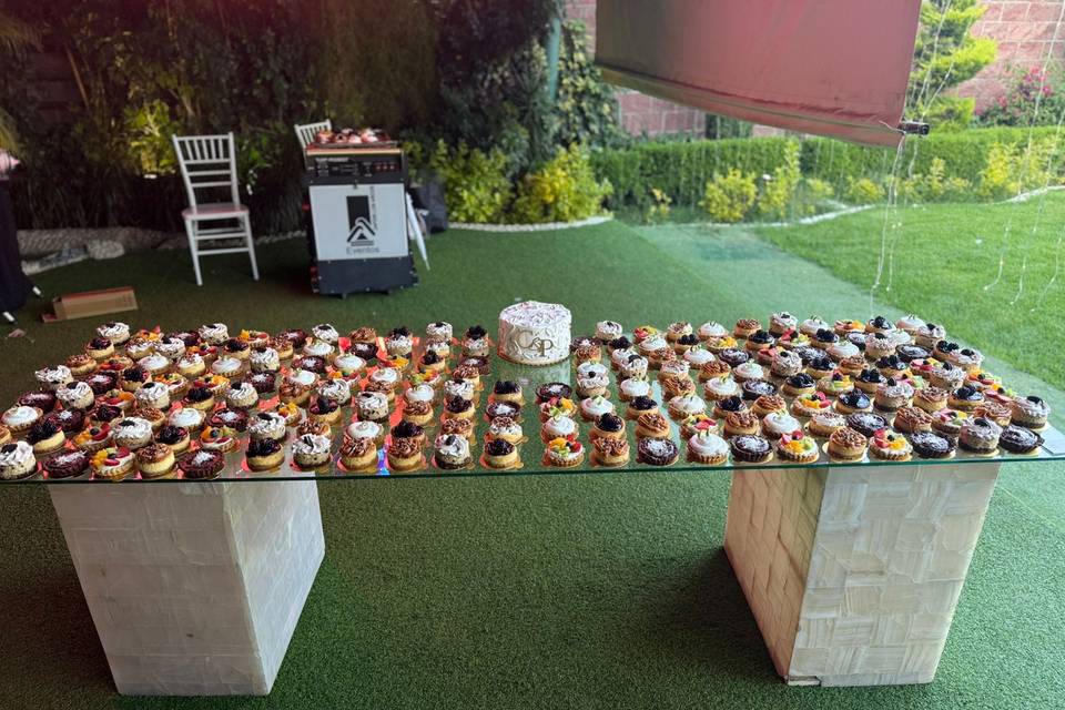 Mesa de postres par boda